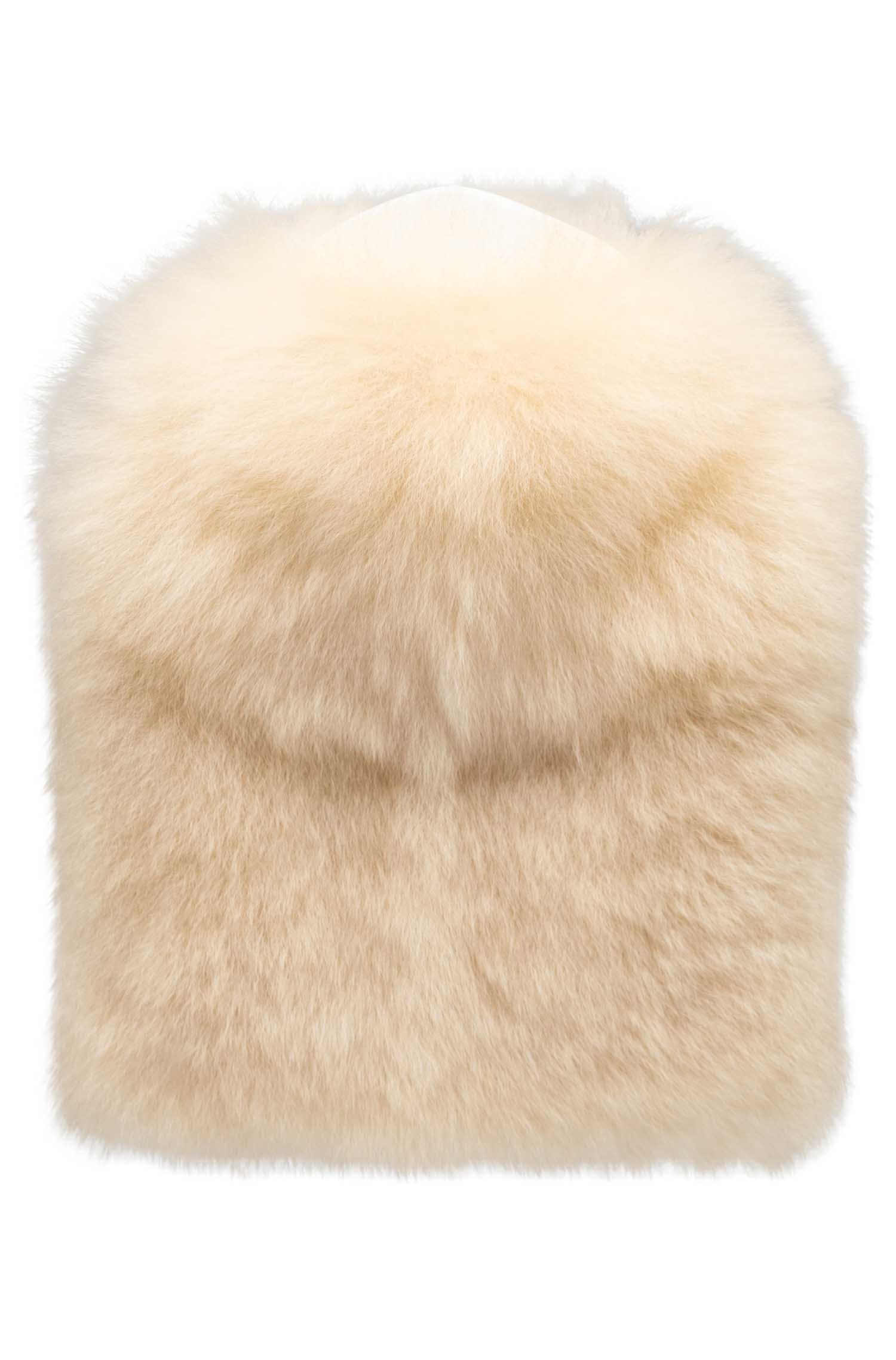 Alpaka Wärmflasche CALIENTE 0.2l-beige