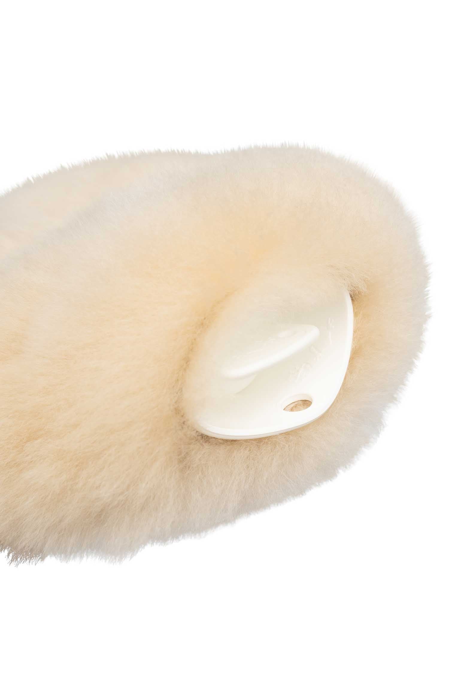 Alpaka Wärmflasche CALIENTE 0.2l-beige