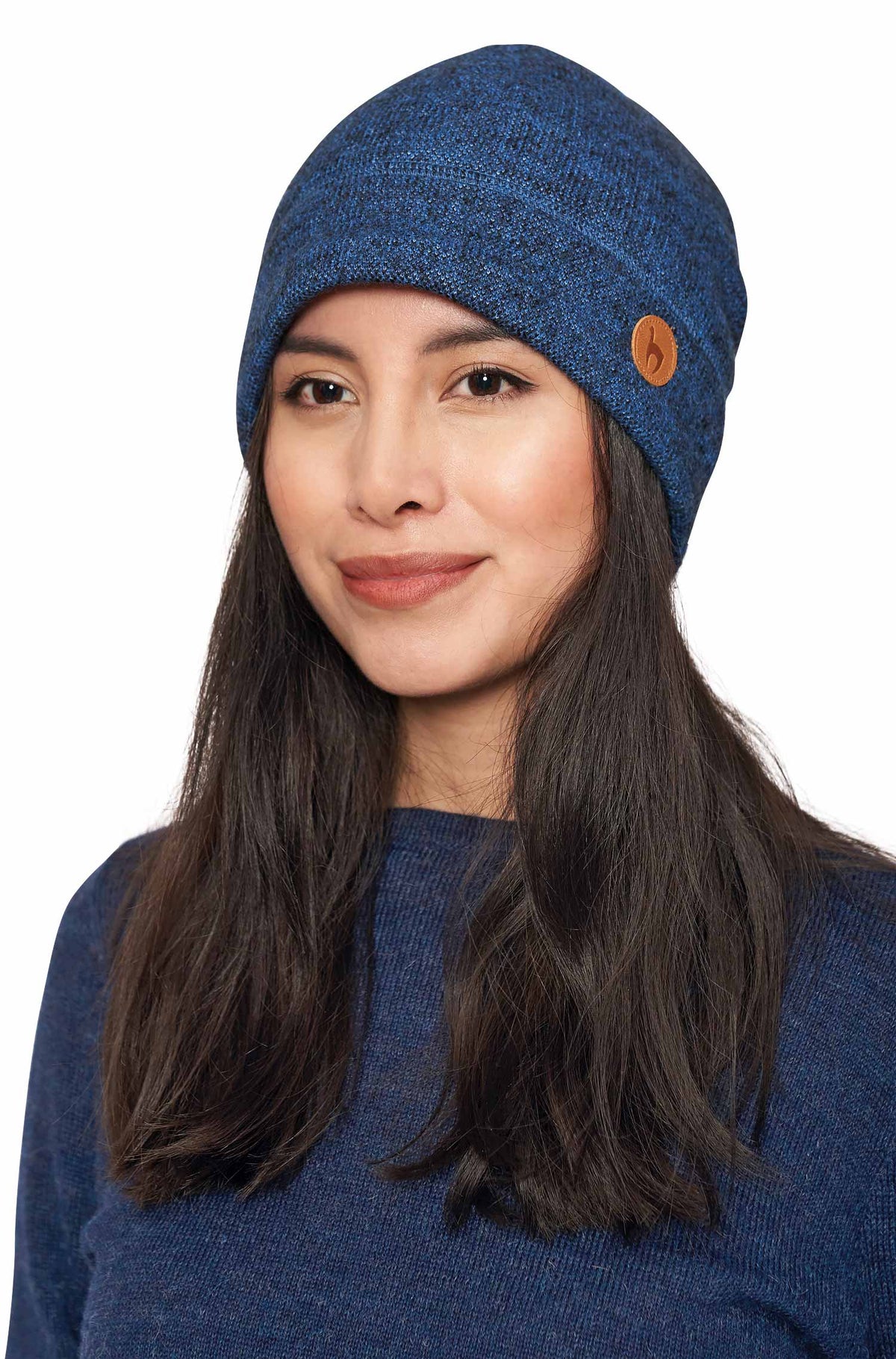 Alpaka Mütze ALPACA SPORT-blau