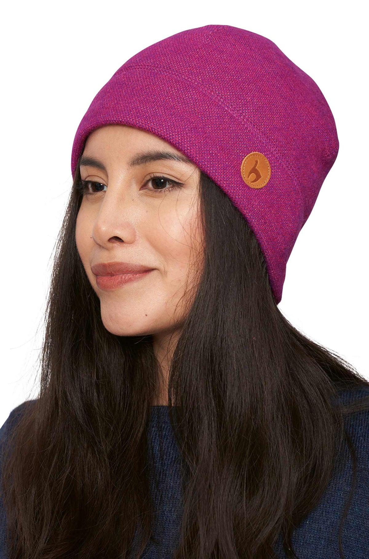 Alpaka Mütze ALPACA SPORT-fuchsia