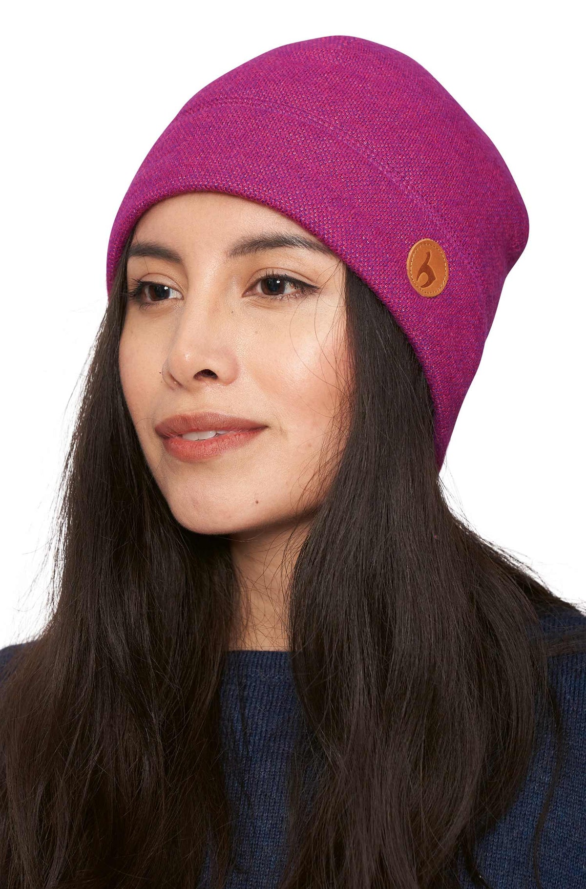 Alpaka Mütze ALPACA SPORT-fuchsia