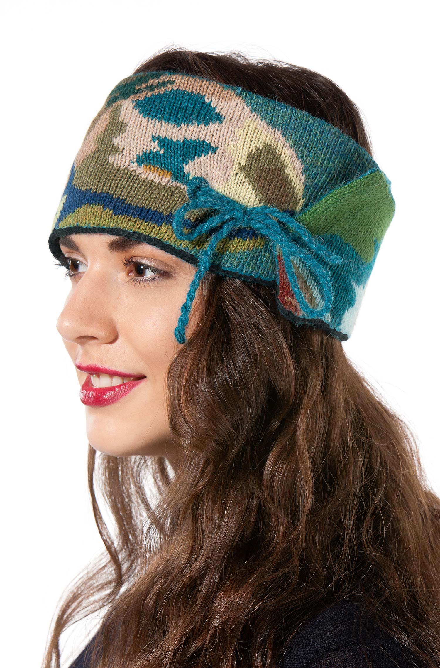 Stirnband Radiance wendbar-mehrfarbig