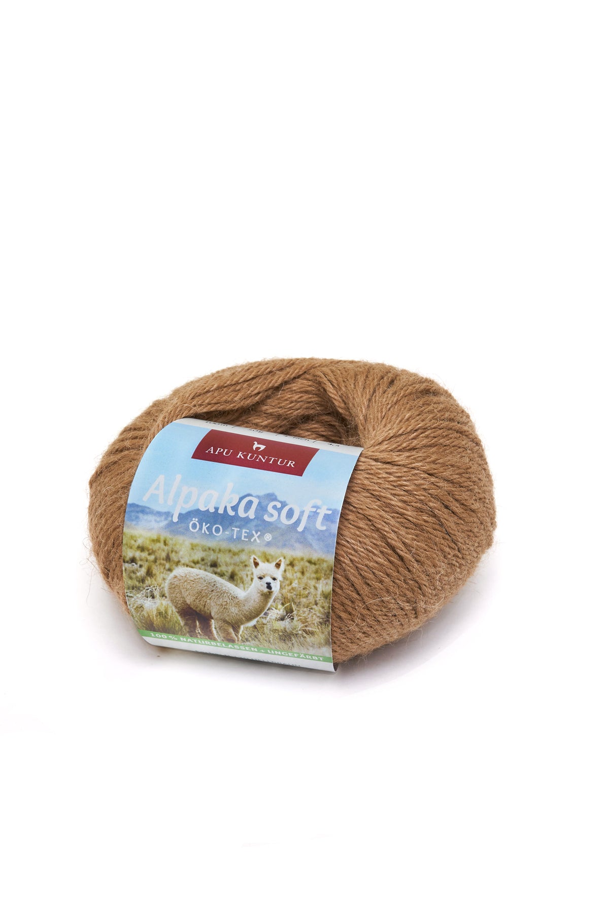 Alpaka Wolle SOFT | 50g | 100% Alpaka Superfine-hellbraun