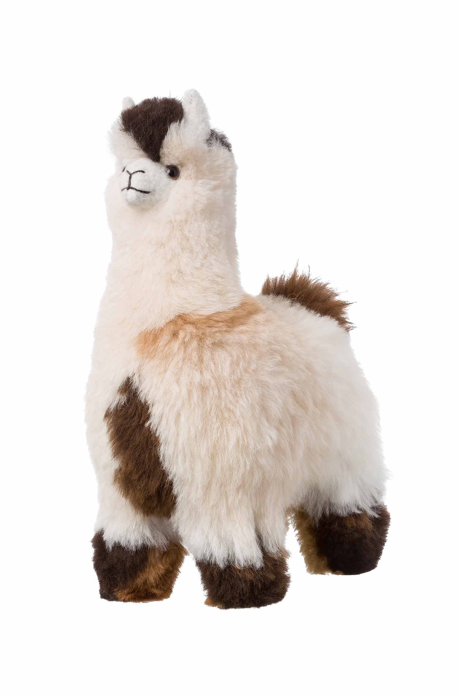 Alpaka Felltier HUACAYA 30cm-gemischt