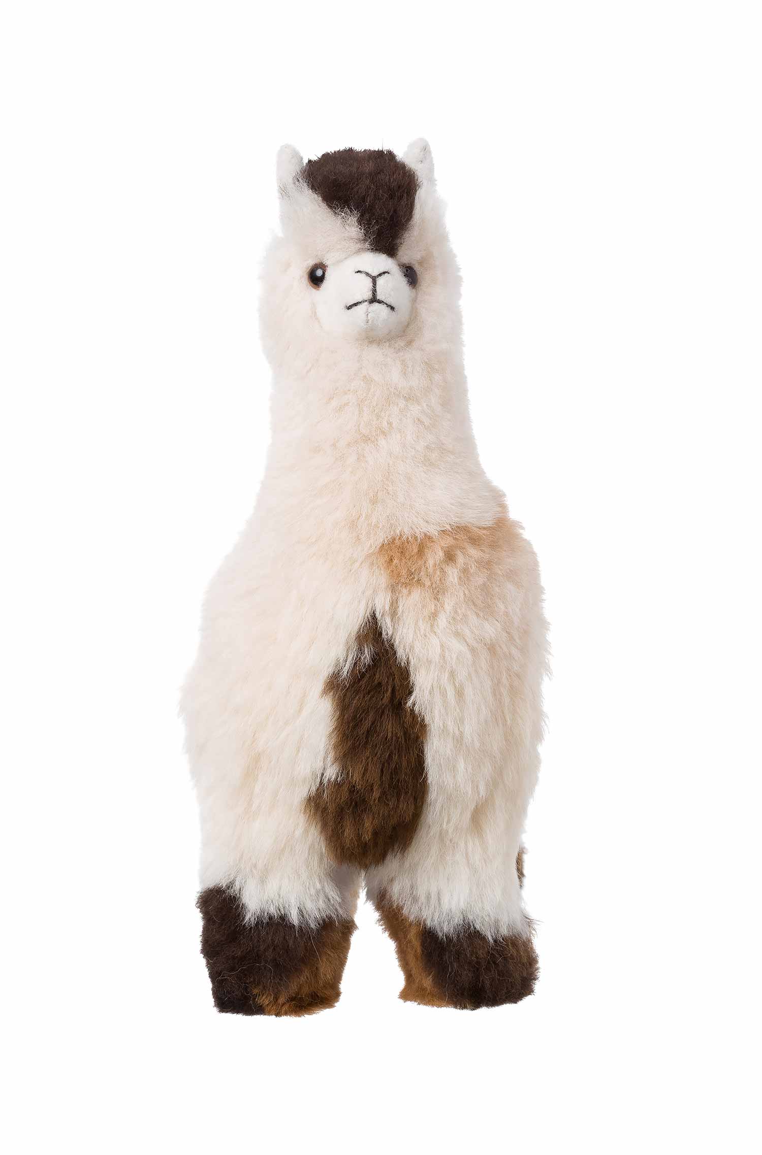 Alpaka Felltier HUACAYA 30cm-gemischt