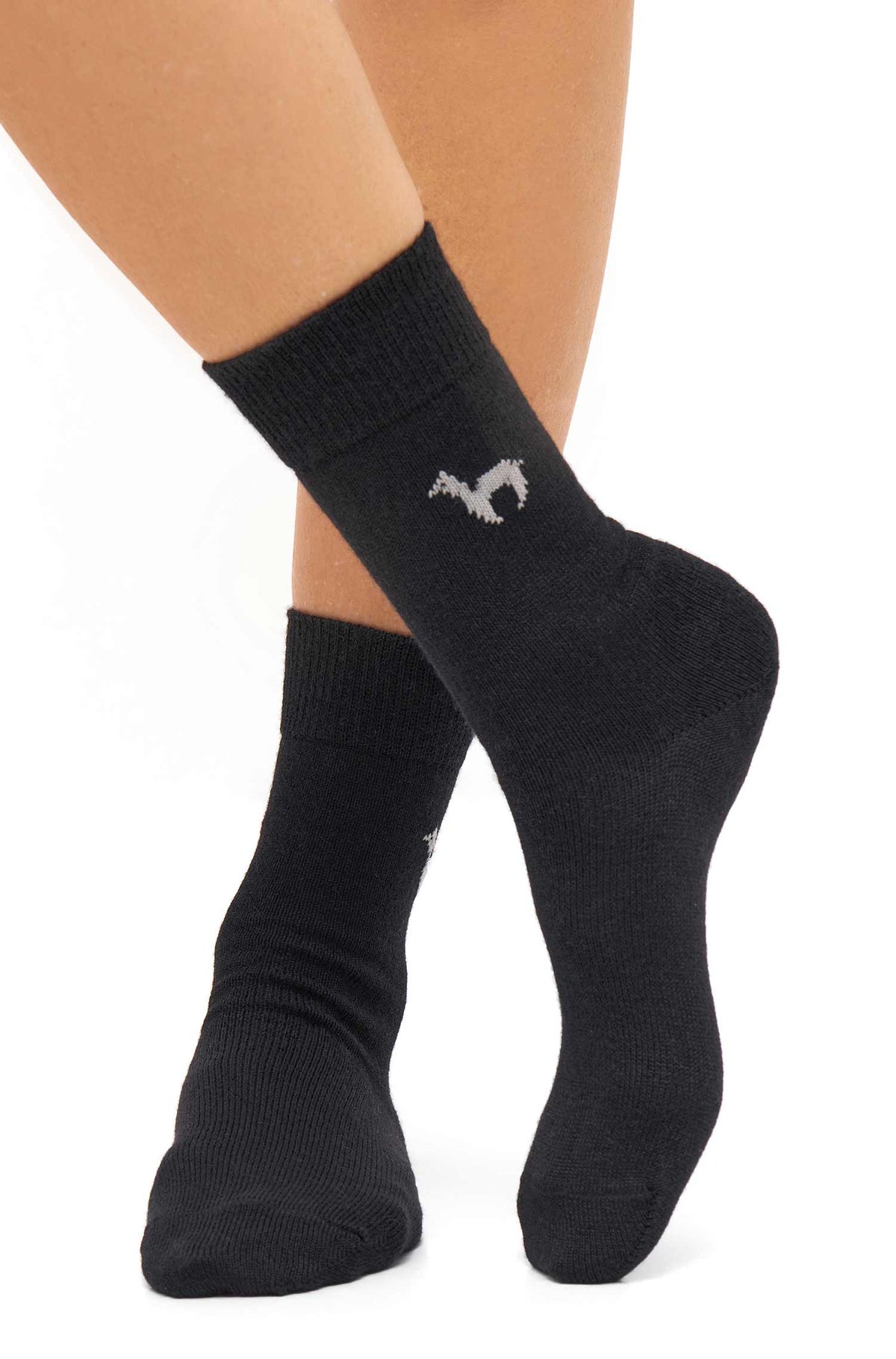 Alpaka Socken BUSINESS-schwarz
