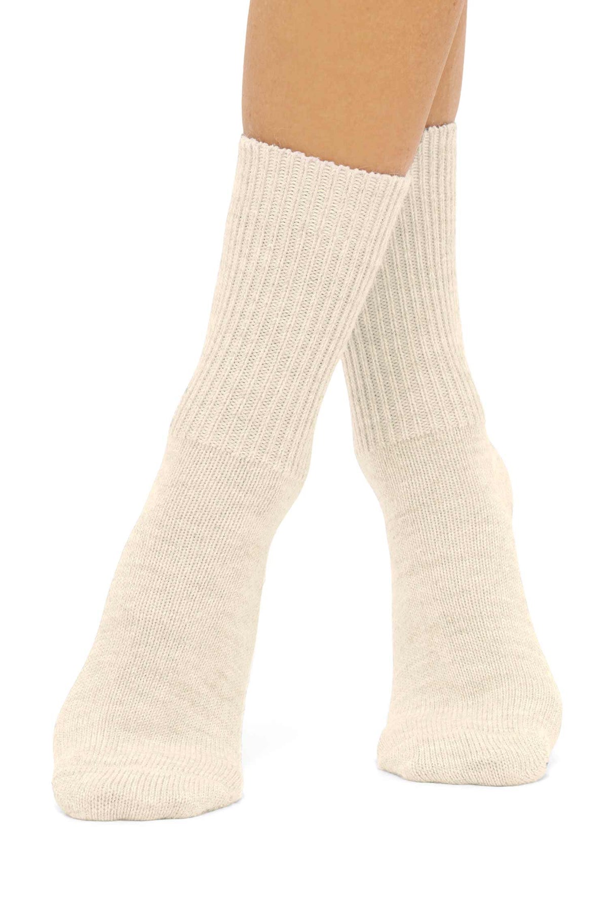 Alpaka Socken SOFT-natur