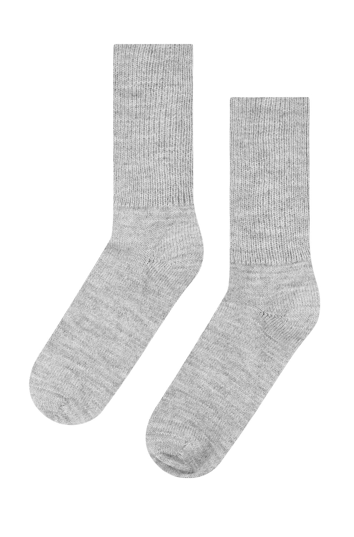 Alpaka Socken SOFT-silbergrau