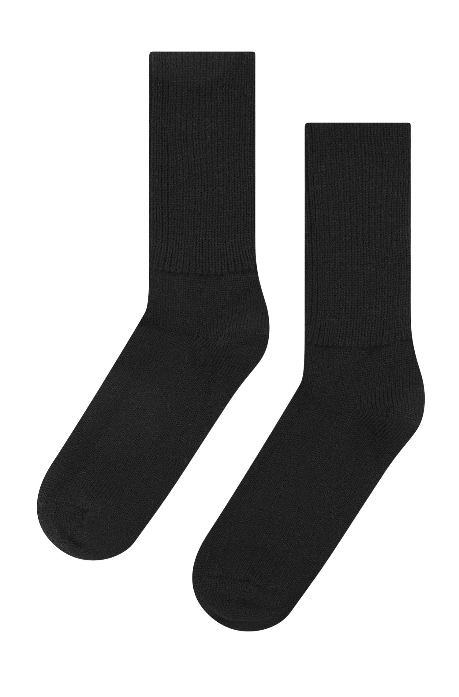 Alpaka Socken SOFT | 6er-Pack-schwarz