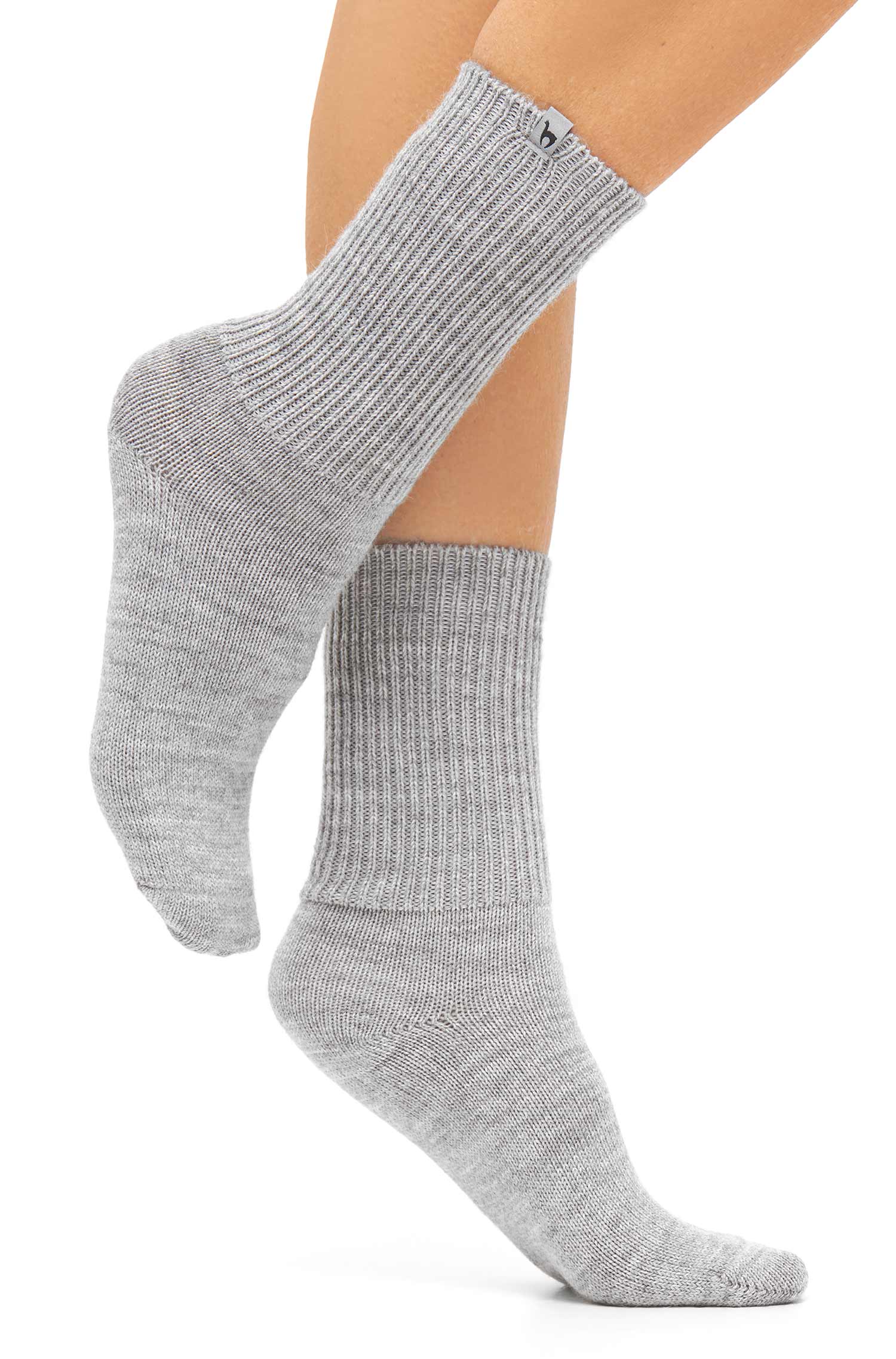 Alpaka Socken SOFT | 6er-Pack-silbergrau