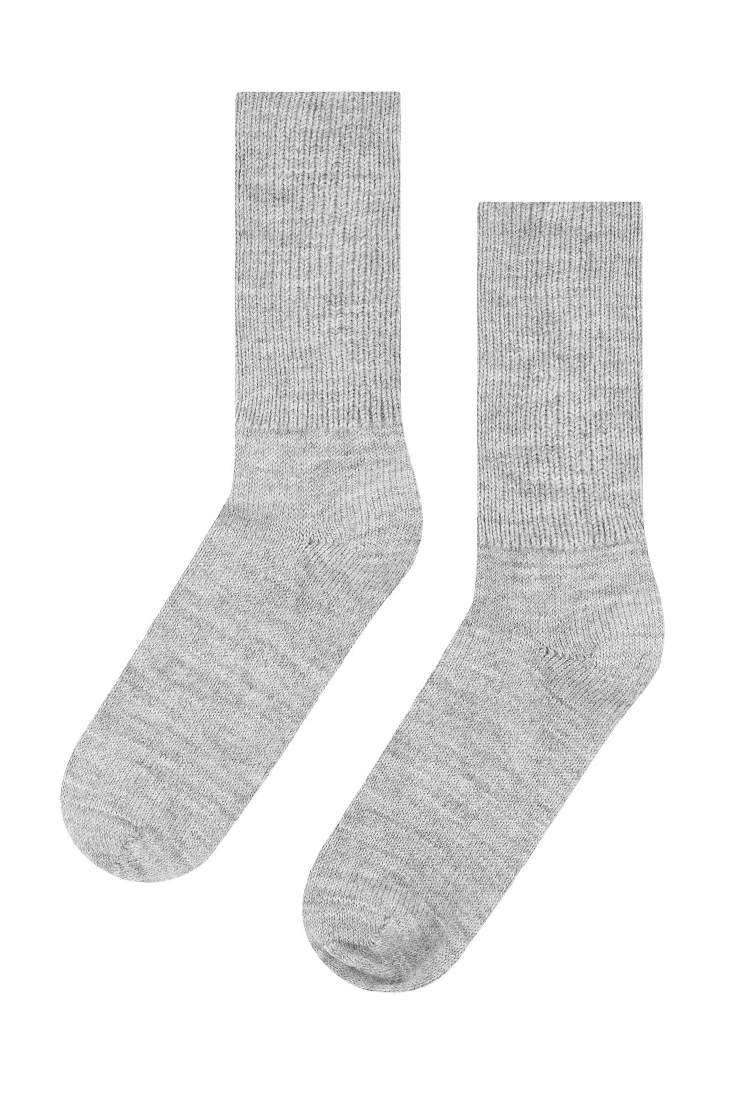 Alpaka Socken SOFT | 6er-Pack-silbergrau