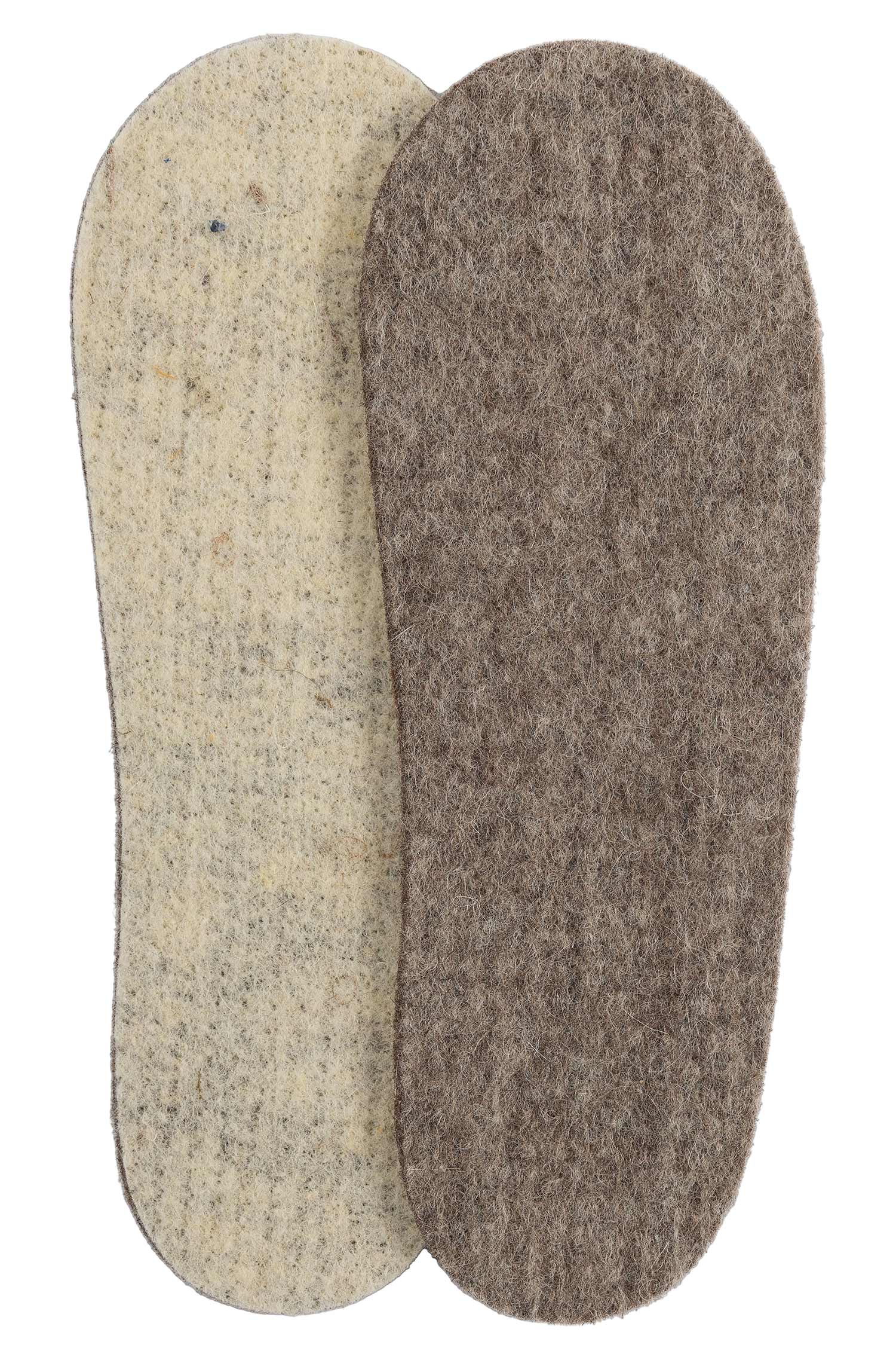Alpaka Sohlen THERMO-braun