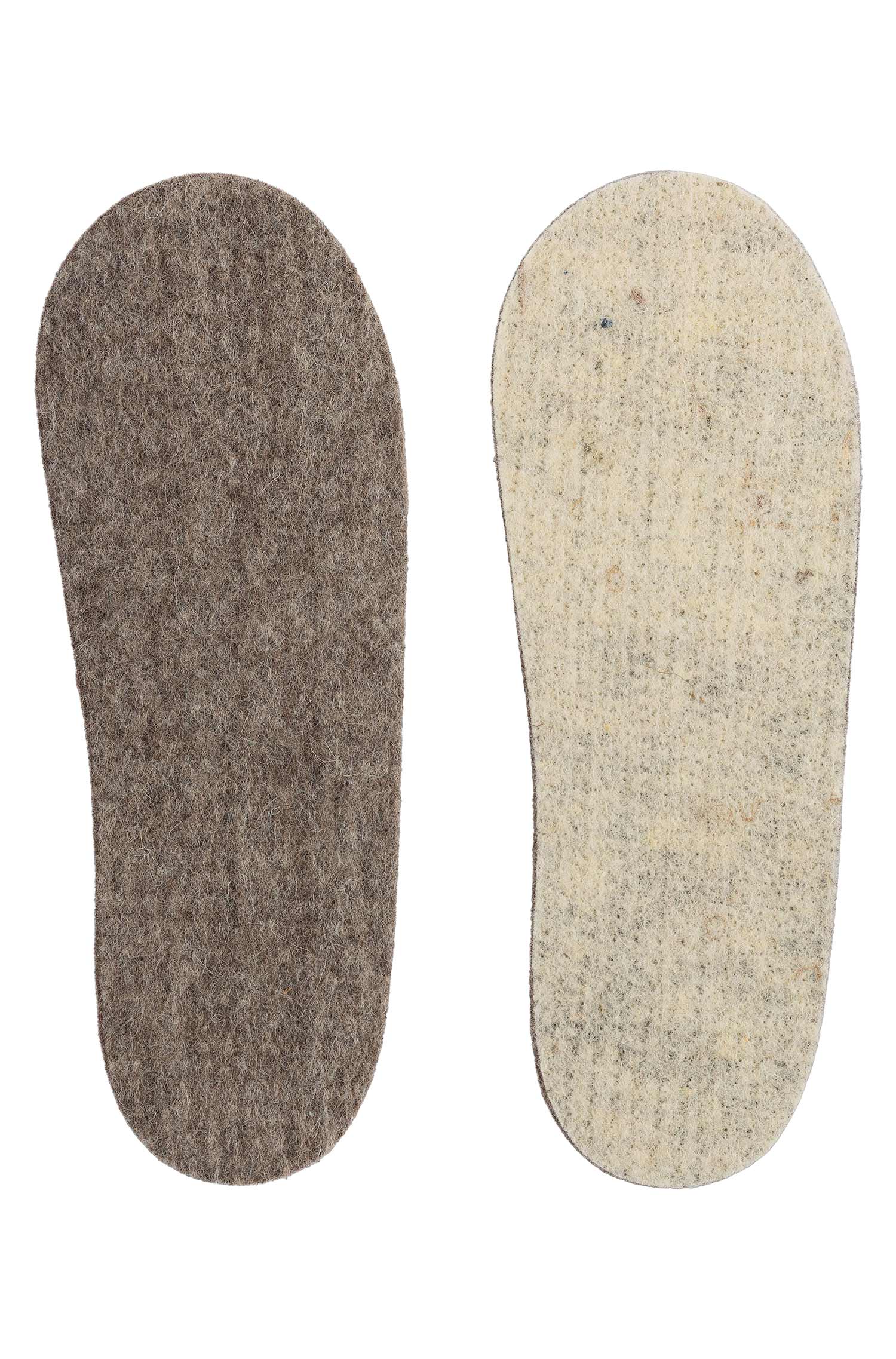 Alpaka Sohlen THERMO-braun