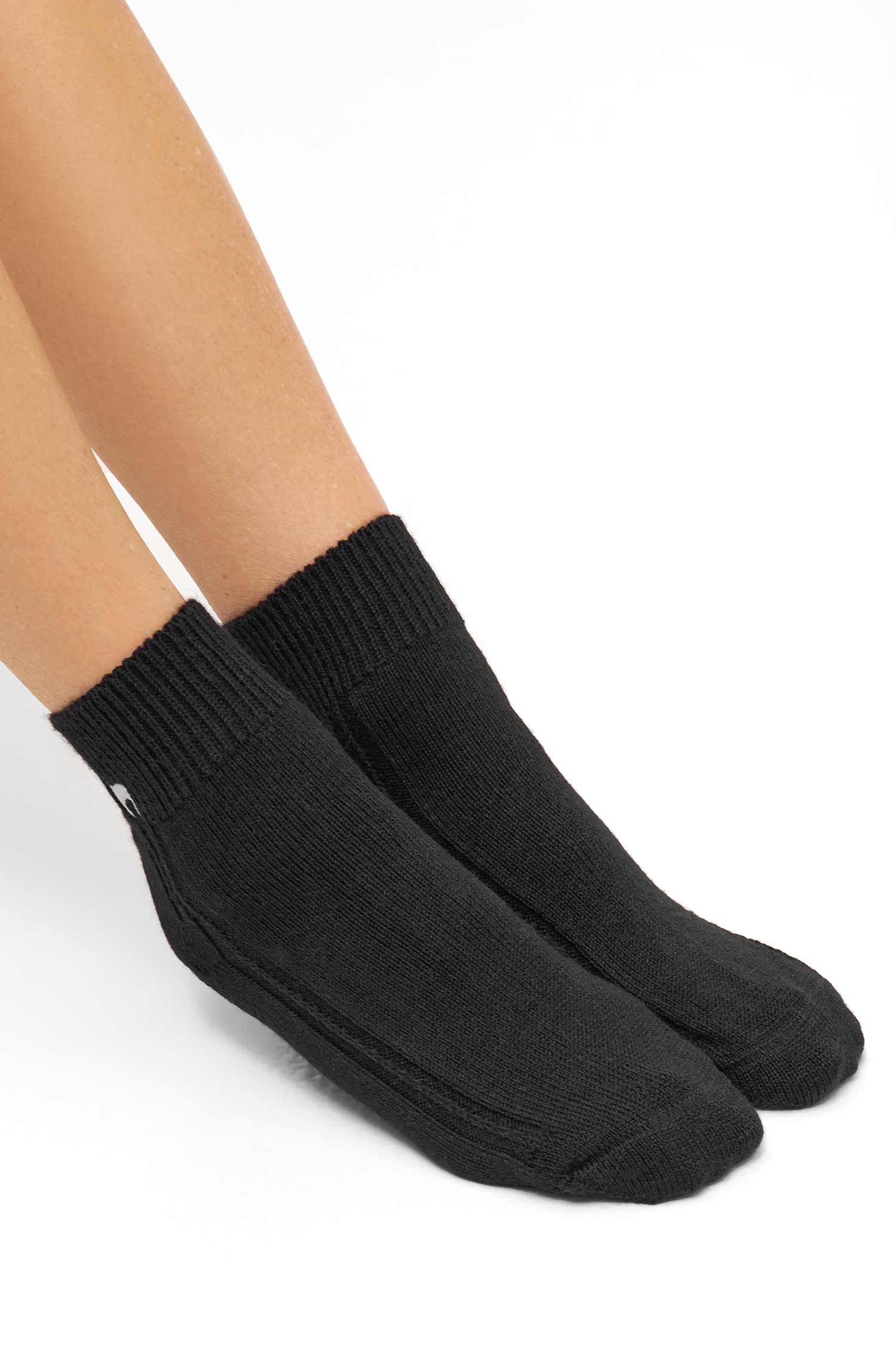 Alpaka Socken WOHLFÜHL-schwarz