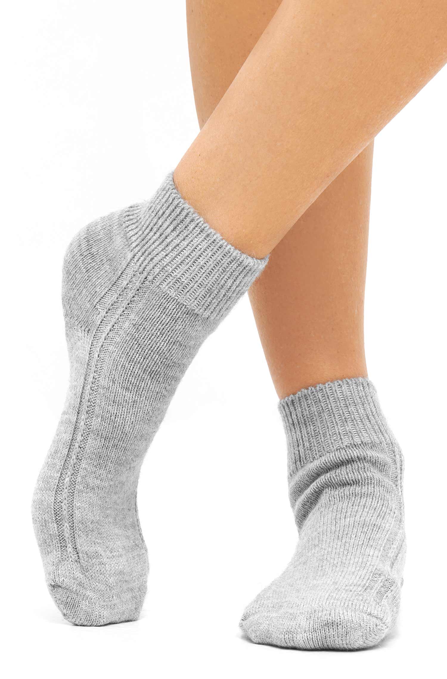 Alpaka Socken WOHLFÜHL | 6er-Pack-grau