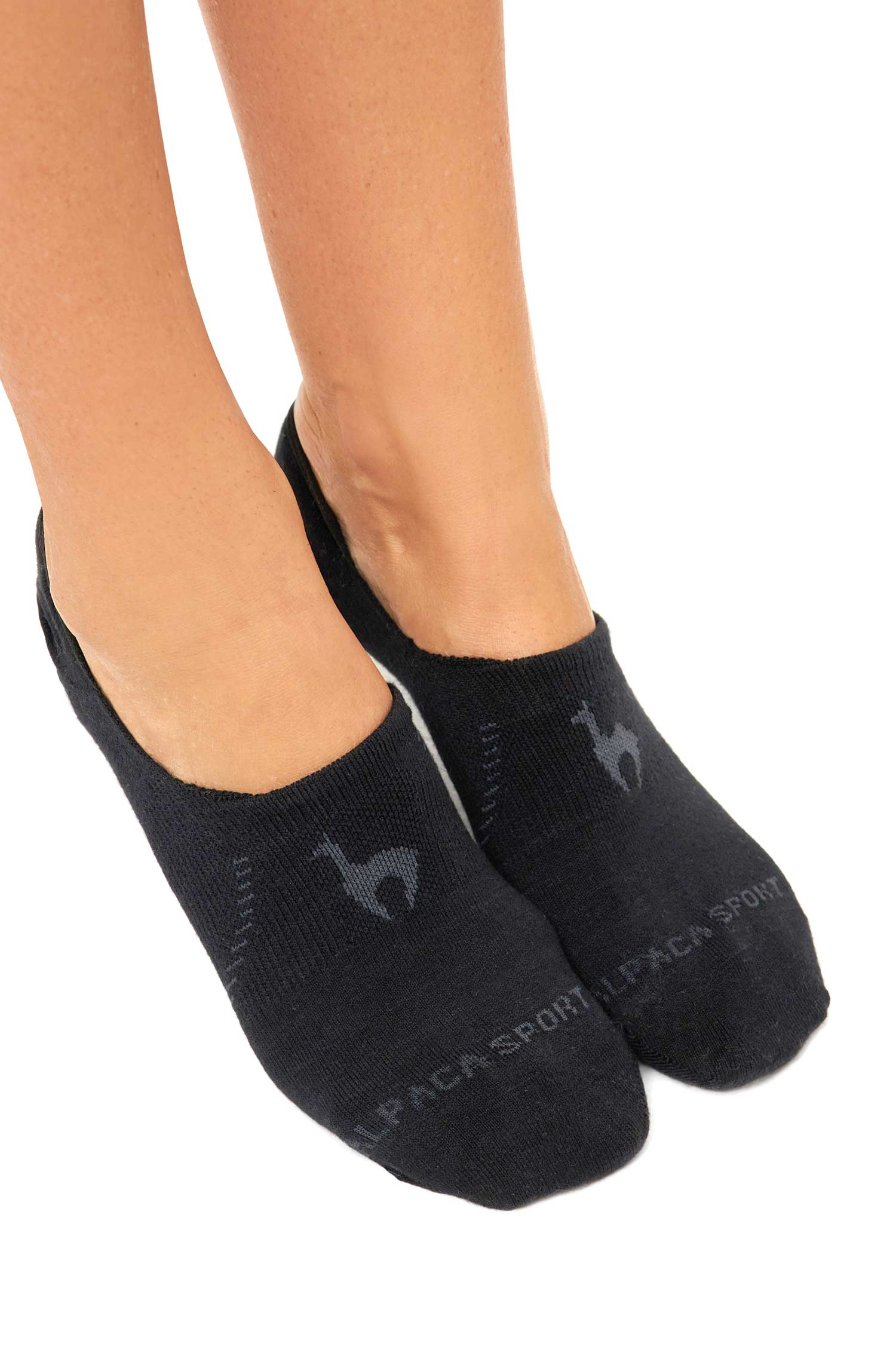 Alpaka Socken SLIPPER | 6er-Pack-schwarz