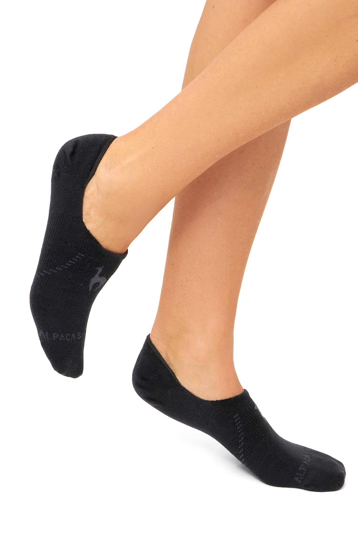 Alpaka Socken SLIPPER | 6er-Pack-schwarz