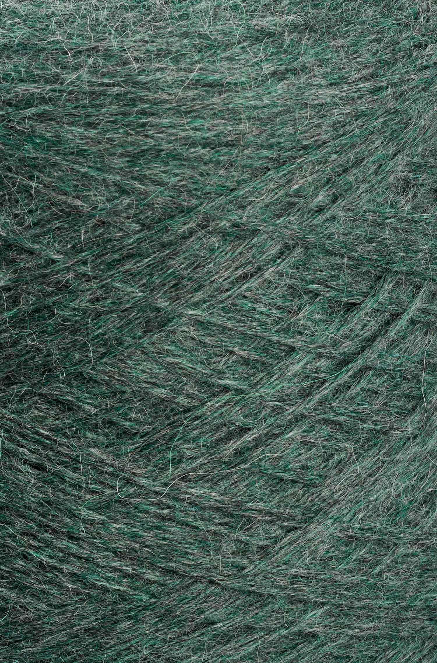 Baby Alpaka Wolle PURE | 1kg Kone-grüngrau melange