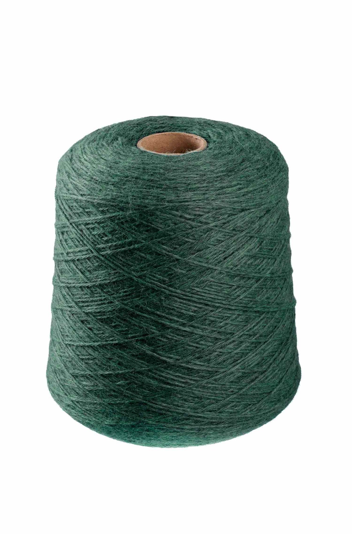 Baby Alpaka Wolle PURE | 1kg Kone-tannengrün melange