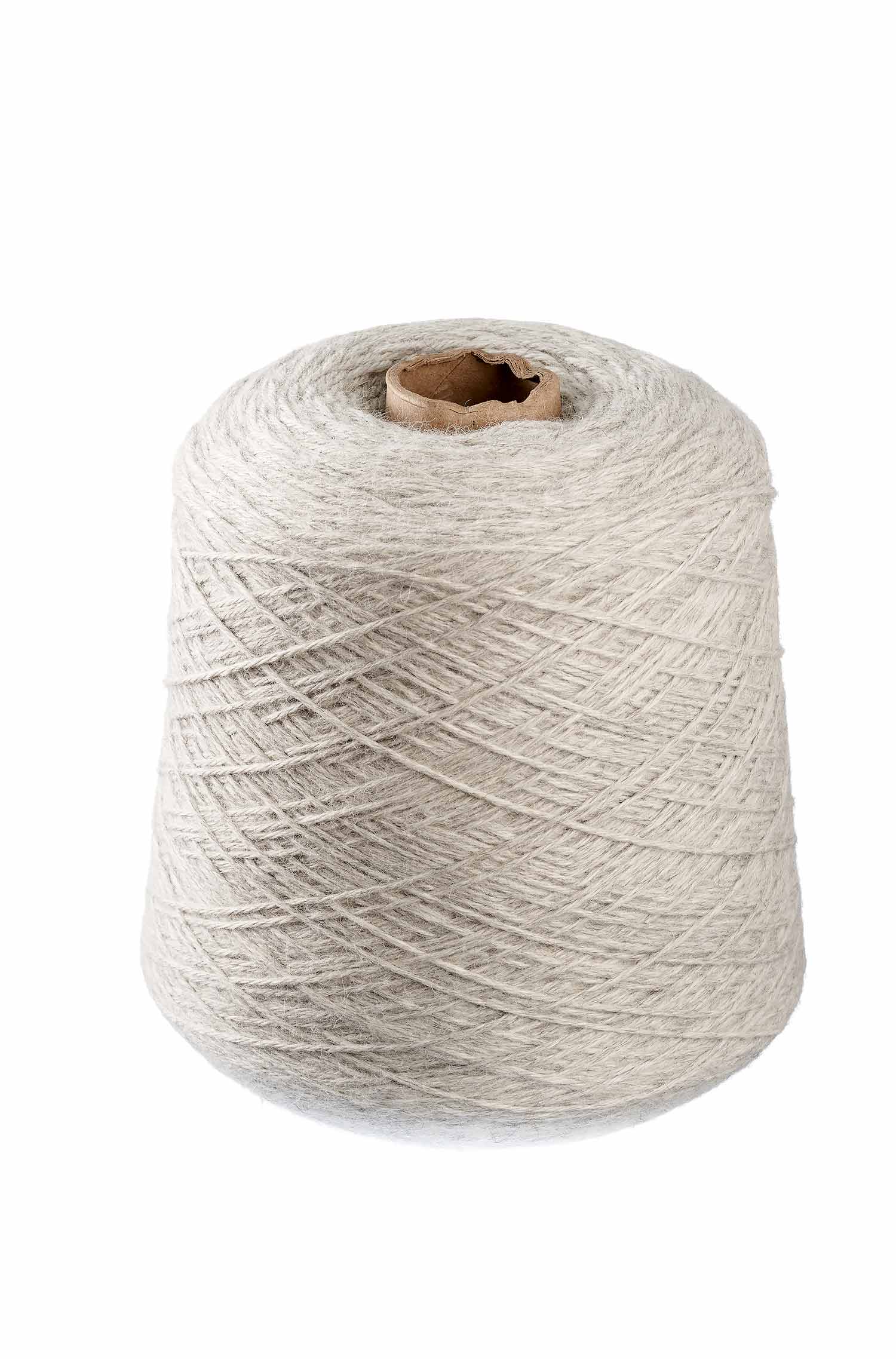 Alpaka Wolle BABY ALPACA | 1kg Kone-hellgrau