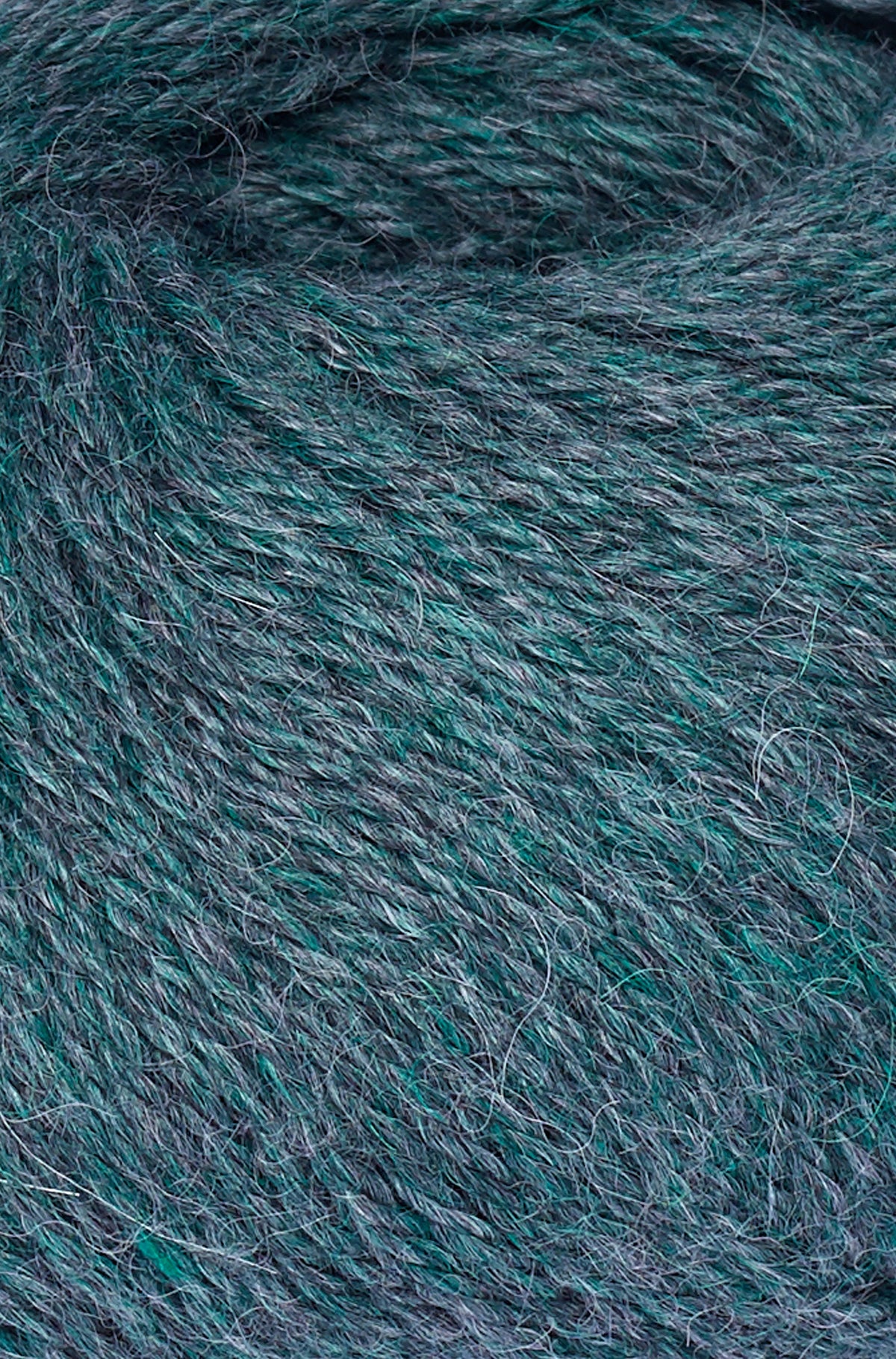 Baby Alpaka Wolle PURE | 50g-grüngrau melange