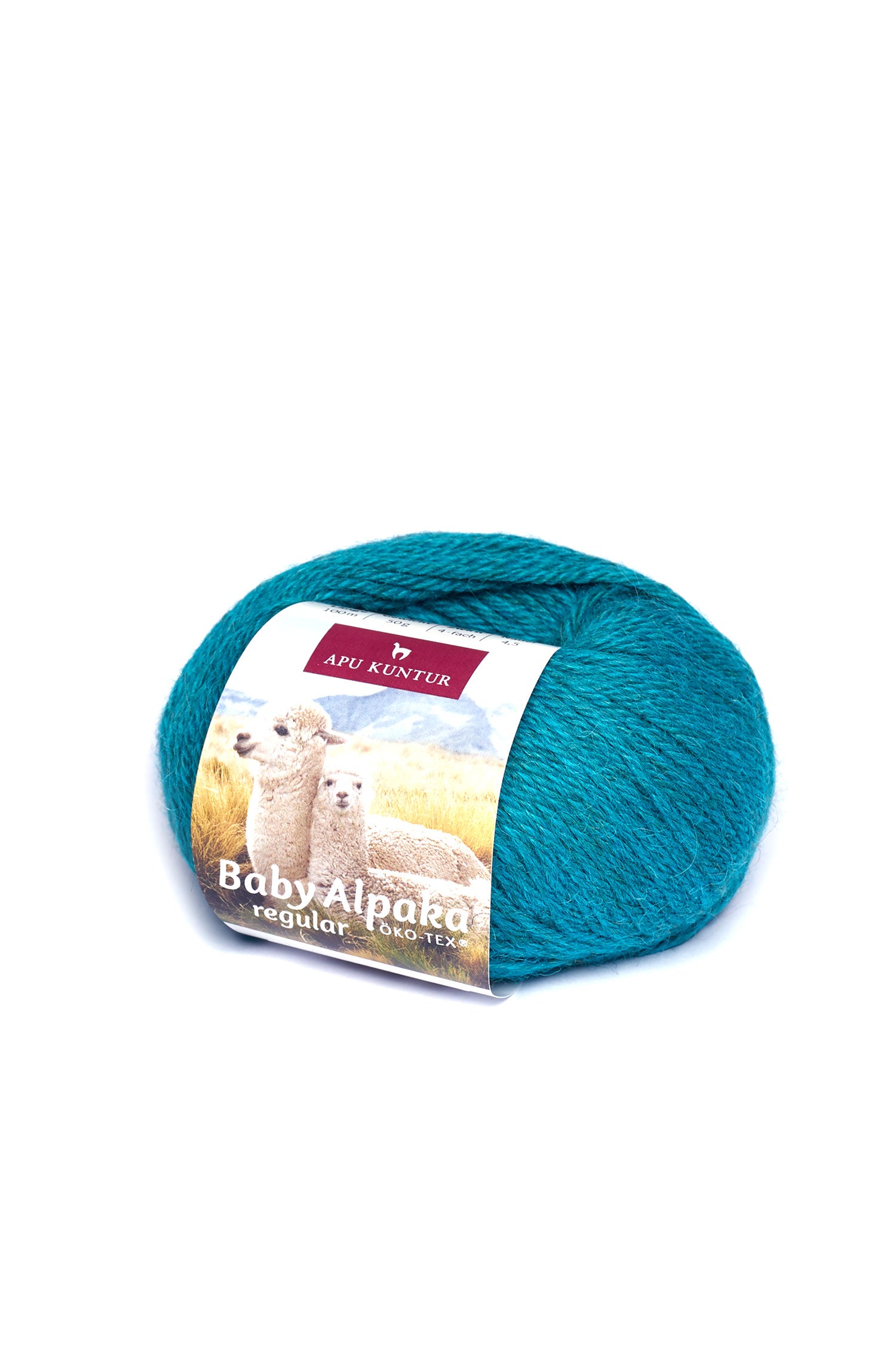 Alpaka Wolle BABY ALPACA | 50g-petrol melange