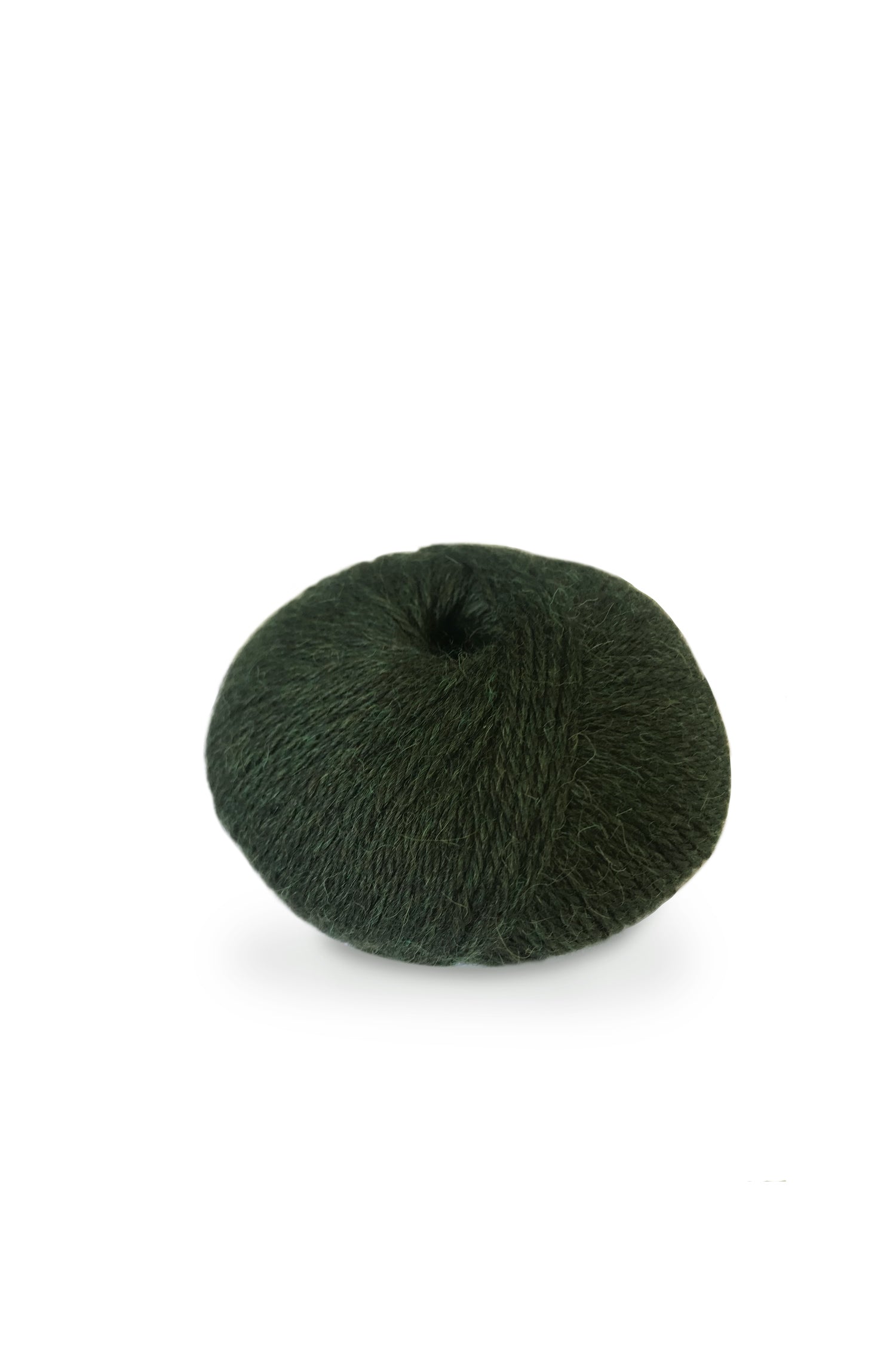 Alpaka Wolle BABY ALPACA | 50g-tannengrün melange