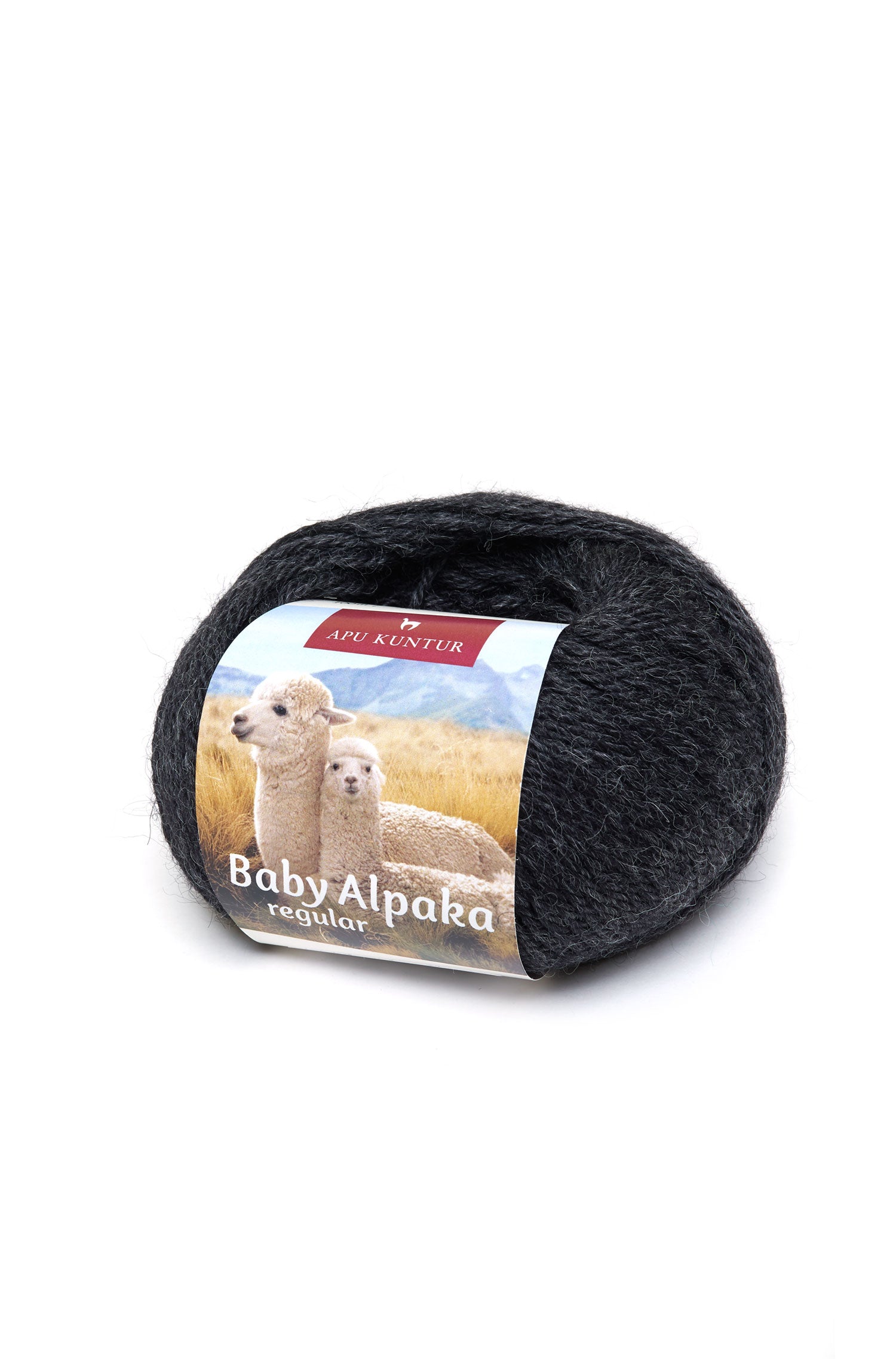Baby Alpaka Wolle PURE | 5×50g-anthrazit