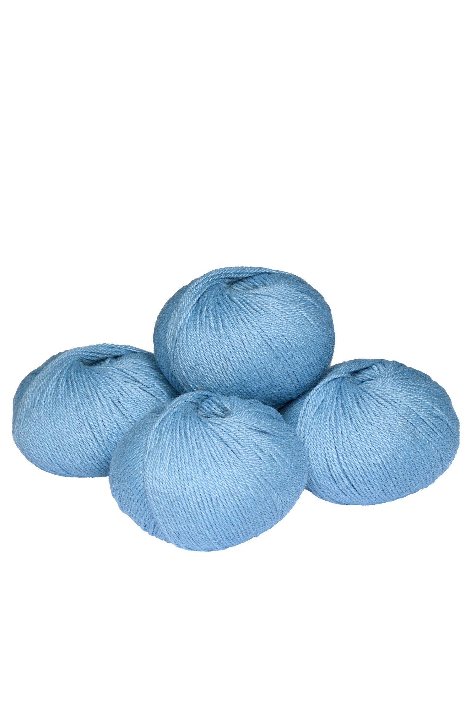 Baby Alpaka Wolle PURE | 5×50g-eisblau