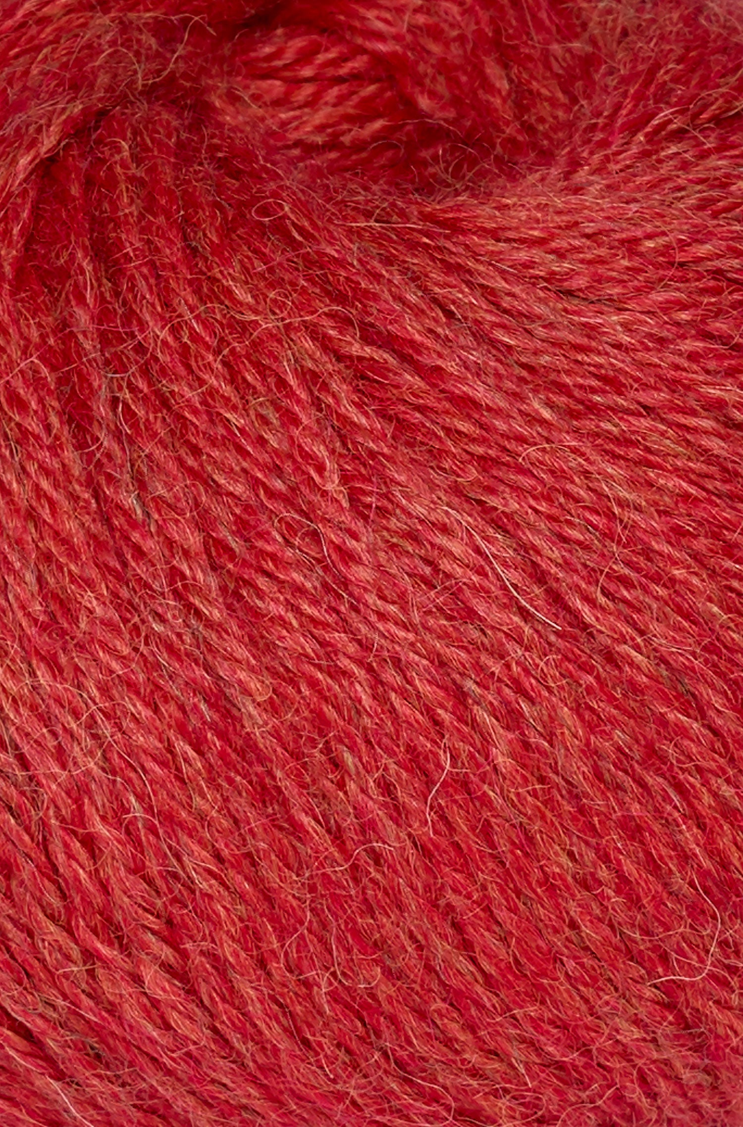 Baby Alpaka Wolle PURE | 5×50g-orangerot melange