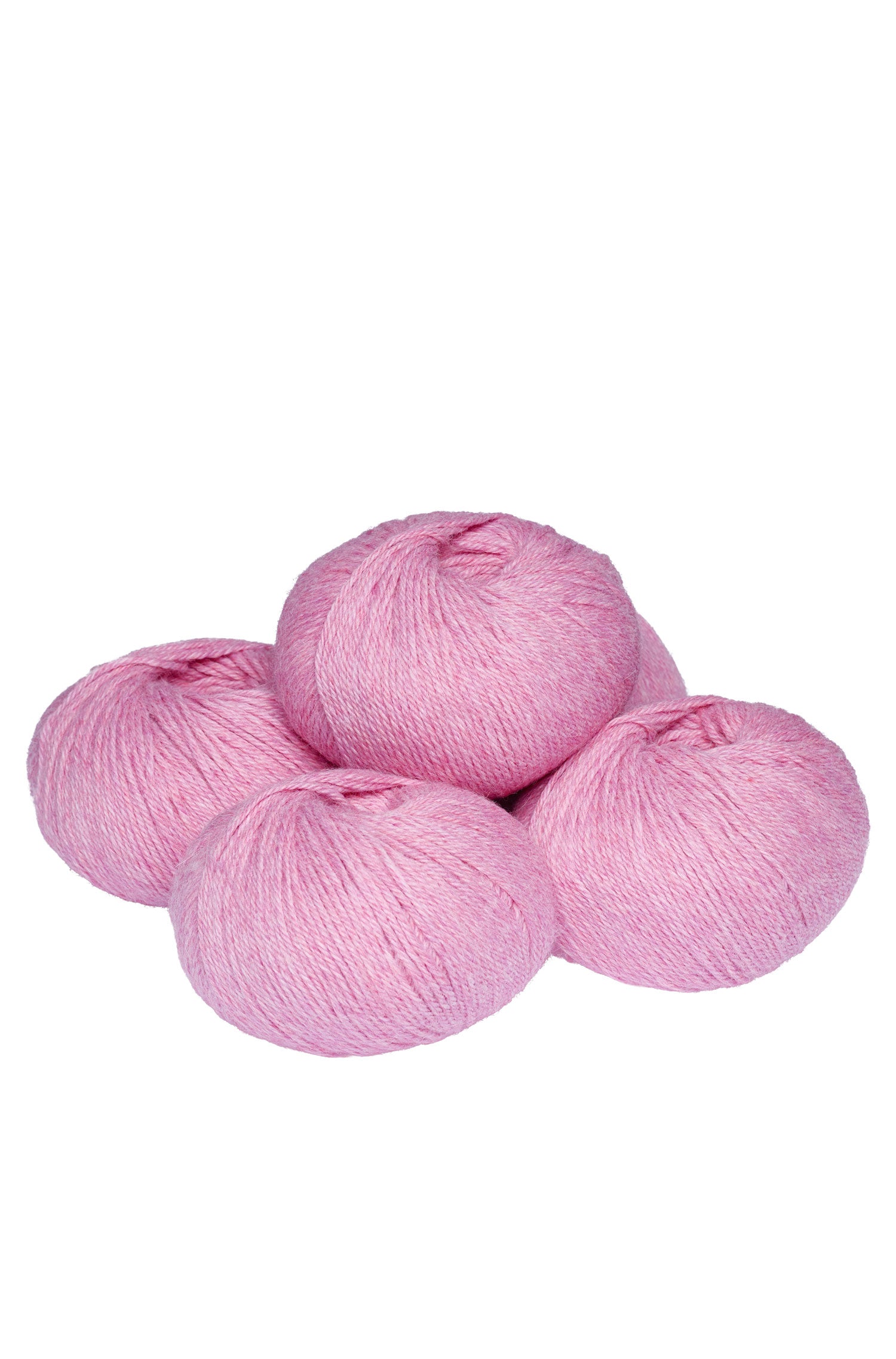 Baby Alpaka Wolle PURE | 5×50g-rosa melange