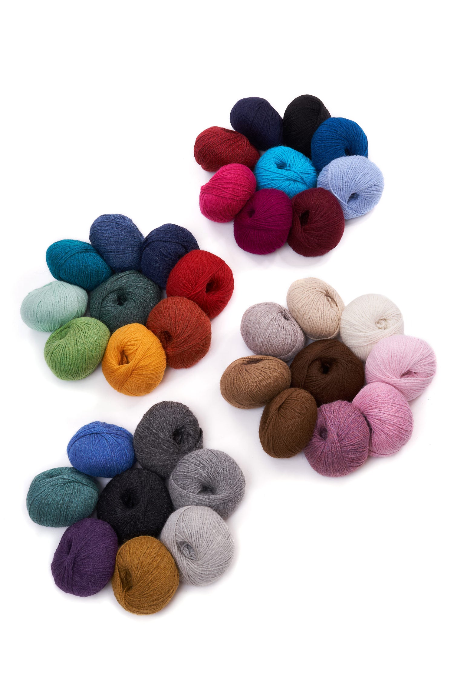 Baby Alpaka Wolle PURE | 5×50g-rosa melange