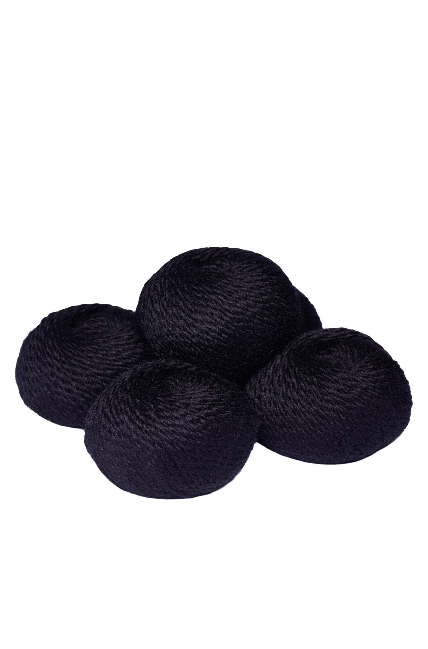 Baby Alpaka Wolle PURE | 5×50g-schwarz