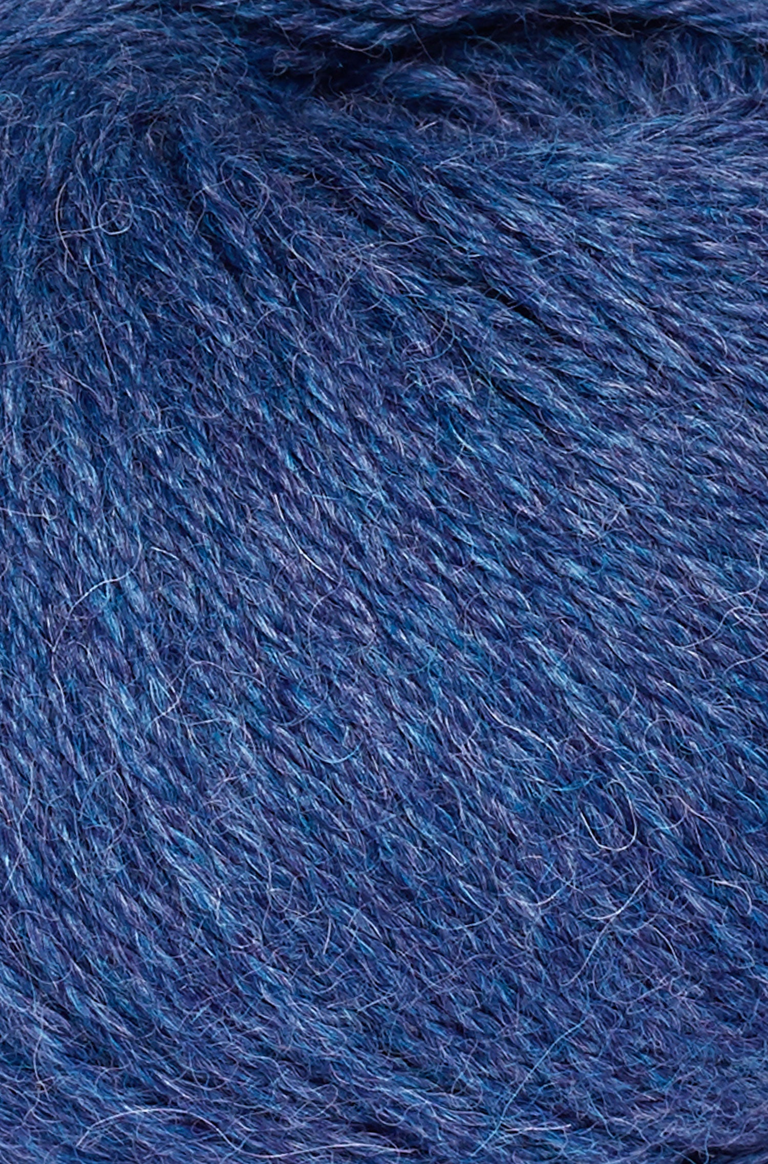 Baby Alpaka Wolle PURE | 5×50g-stahlblau melange