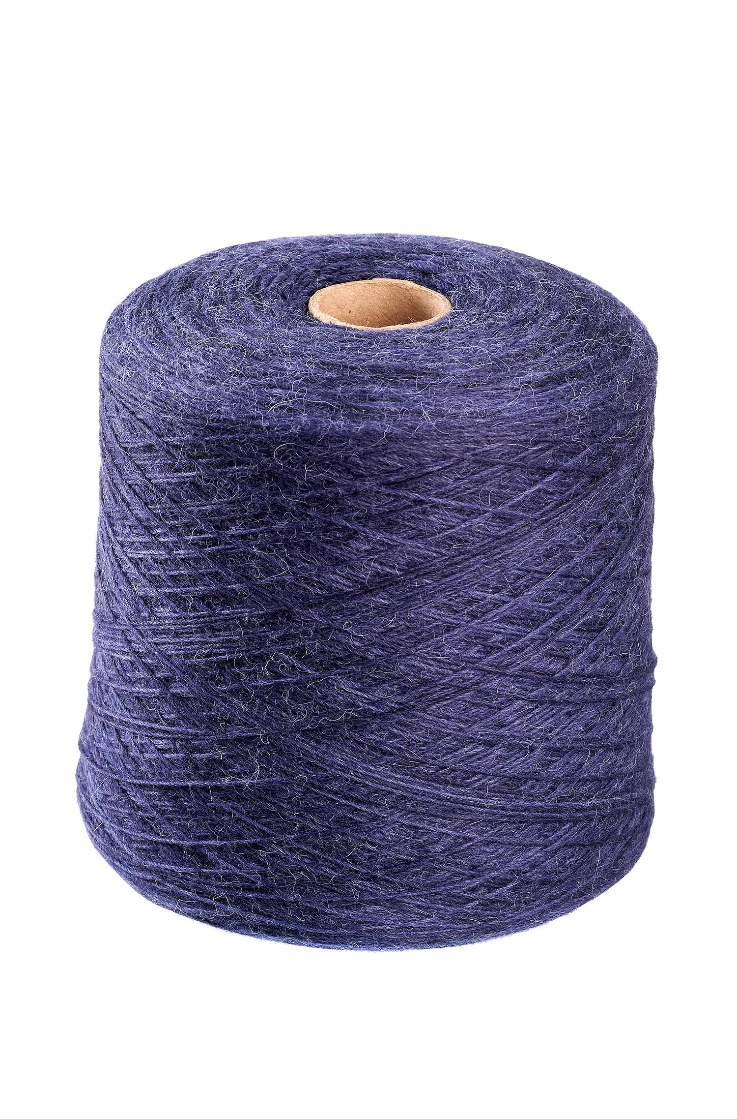 Alpaka Sockengarn MULTICOLOUR | 1kg Kone-dunkelblau melange