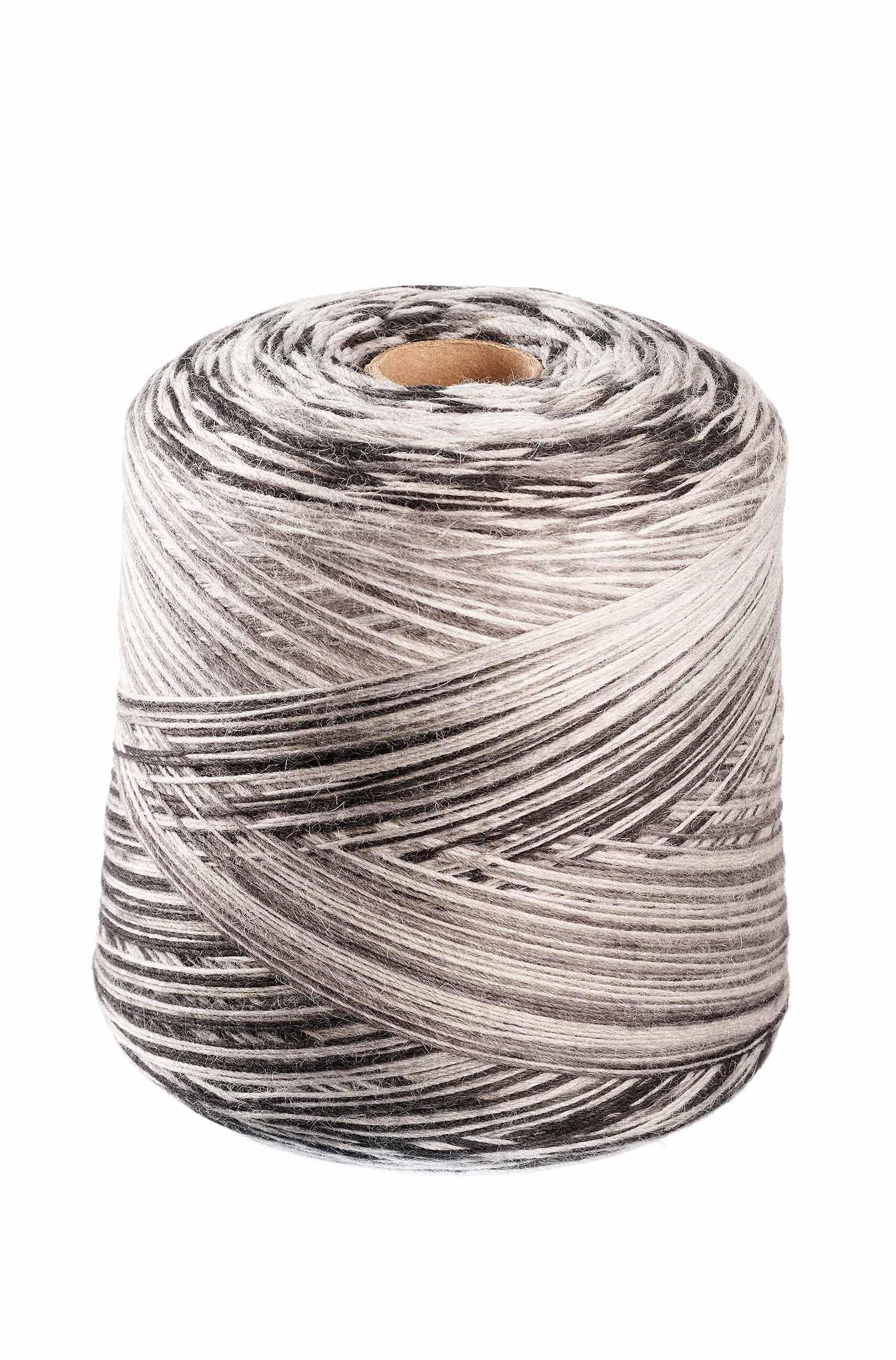 Alpaka Sockengarn MULTICOLOUR | 1kg Kone-grautöne