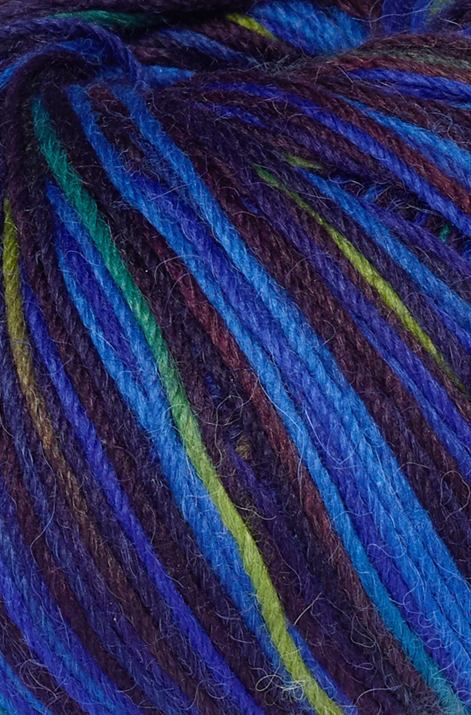 Alpaka Sockengarn MULTICOLOUR | 50g-blau/grün