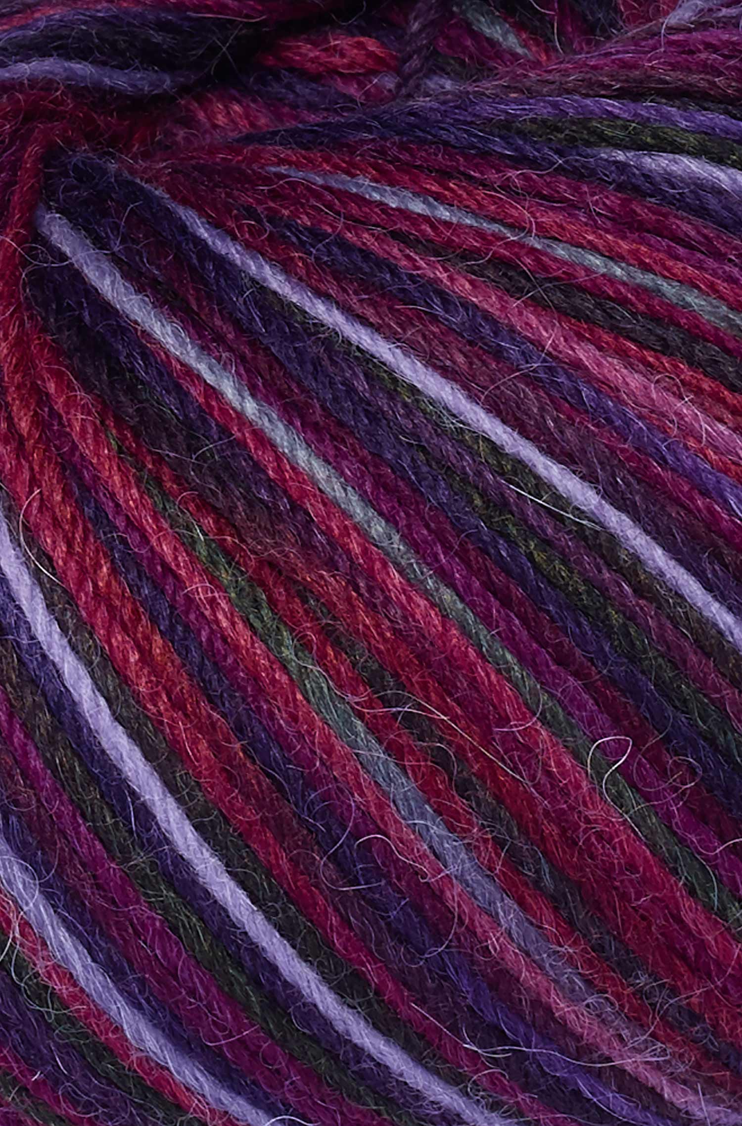 Alpaka Sockengarn MULTICOLOUR | 50g-violett/lila