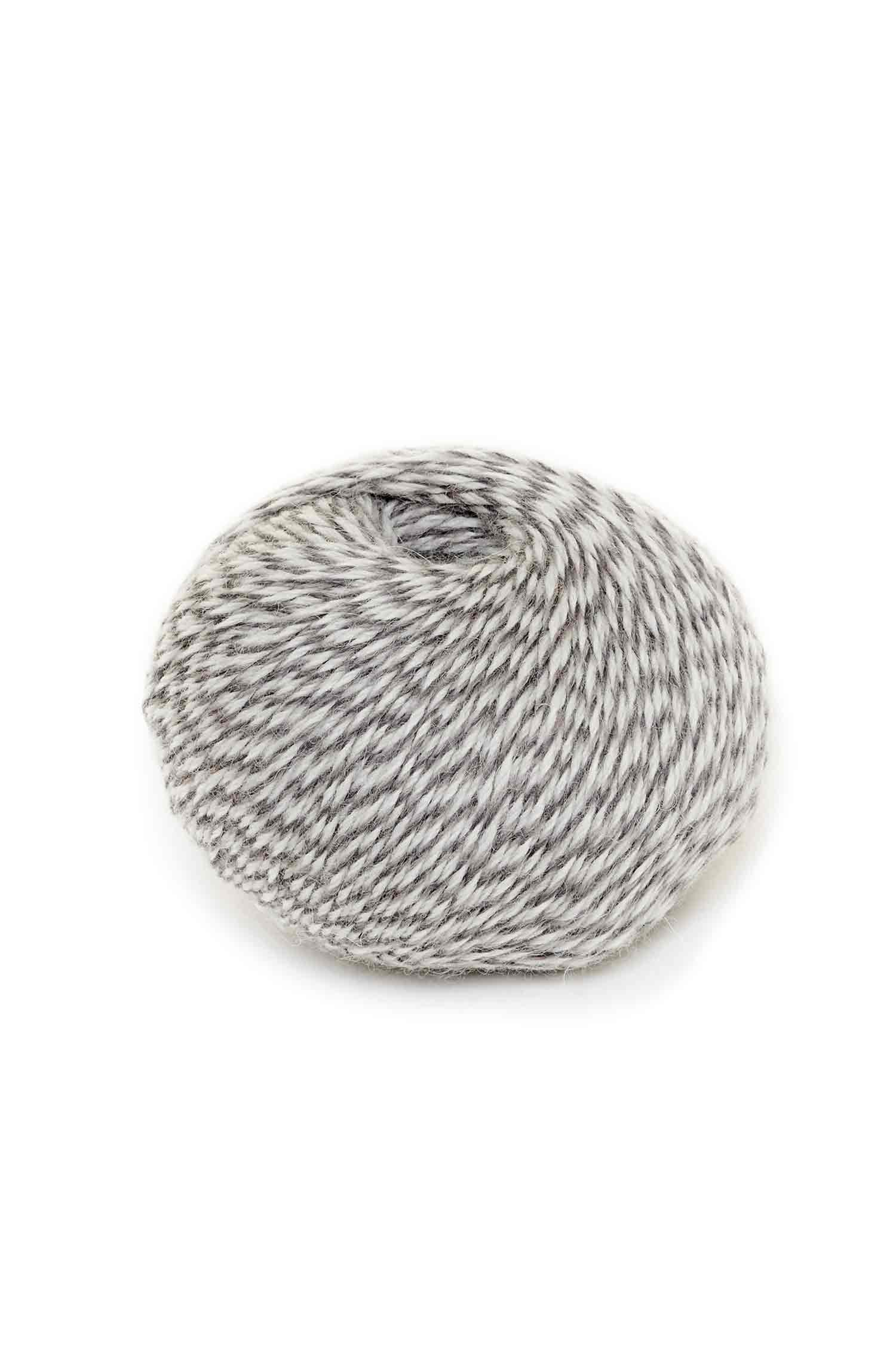 Alpaka Sockengarn MULTICOLOUR | 50g-grau meliert