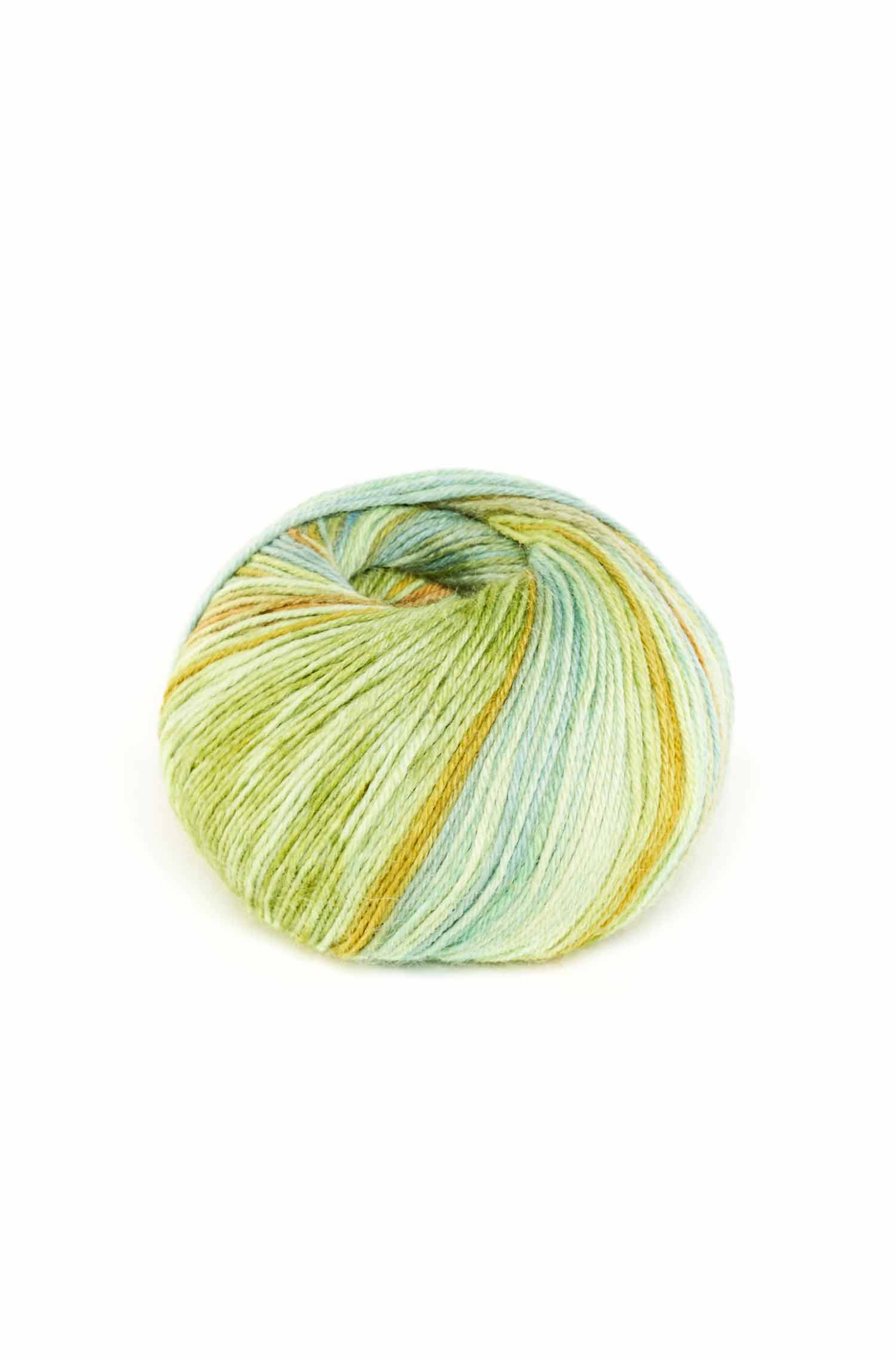 Alpaka Sockengarn HARMONY | 50g-grün/mint