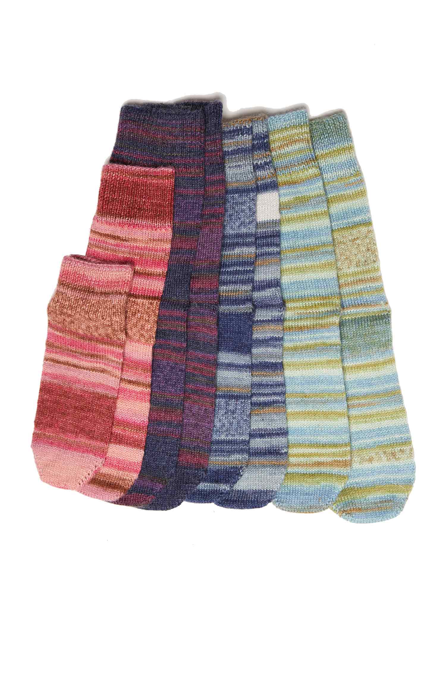 Alpaka Sockengarn HARMONY | 50g-pflaume/blau