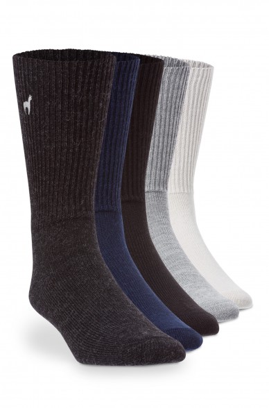 Alpaka Socken 6er Pack SOFT aus 52% Alpaka & 18% Wolle
