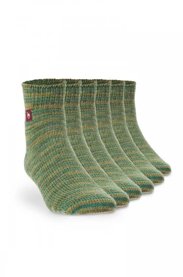 Alpaka Socken FREIZEIT 6er Pack aus 52% Alpaka & 18% Wolle