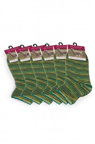 Alpaka Socken FREIZEIT 6er Pack aus 52% Alpaka & 18% Wolle