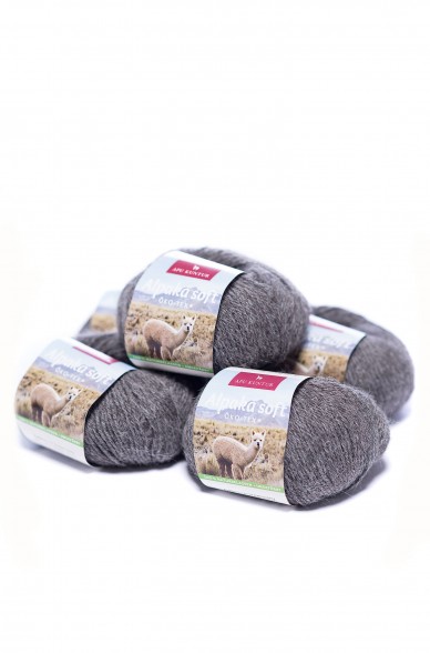 Alpaka Wolle SOFT | 50g | 5er Pack | 100% Alpaka Superfine