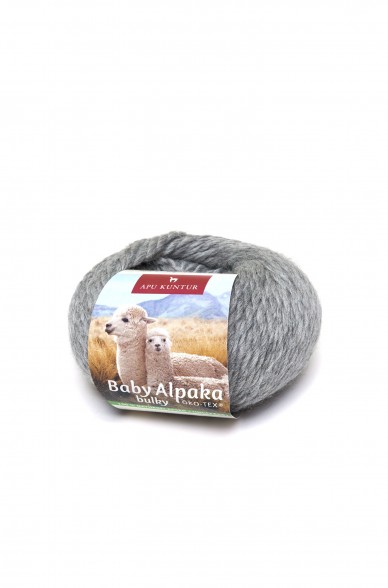 5er-Pack Baby-Alpaka Wolle BULKY 5x50g 50m Nadel 8 Strick-Häkel-Garn Nm 2/2 APU KUNTUR