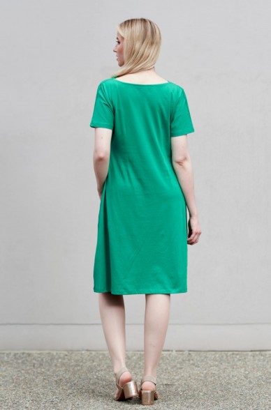 Jersey-Kleid LARA aus 100% Pima Bio Baumwolle