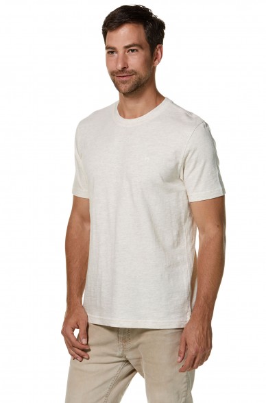 T-Shirt Rundhals aus 90% Bio-Baumwolle & 10% Royal Alpaka