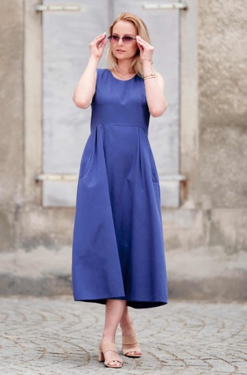 Midi-Kleid ARABELLA aus 100% Pima Bio Baumwolle 2