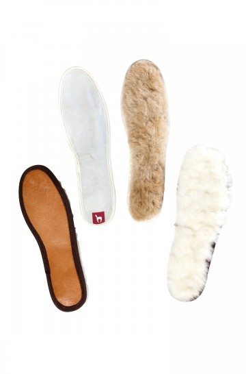 Alpaca FUR SOLES made from 100% alpaca fur
